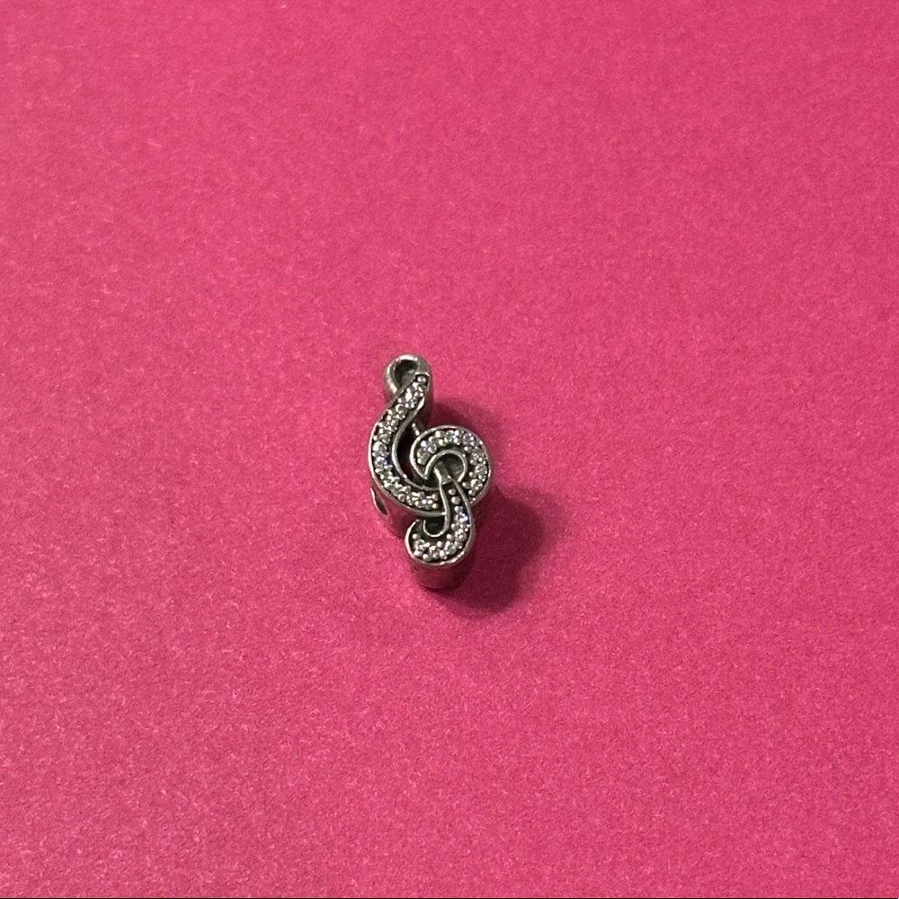 Pandora Sterling Silver Treble Clef Charm